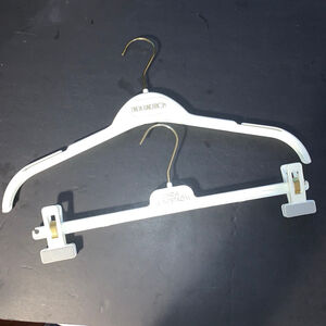 Linda Lundstrom White Gold Closet Hangers One Size